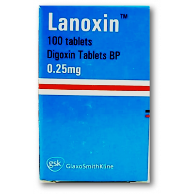 LANOXIN 0.25 MG ( DIGOXINE ) 100 TABLETS